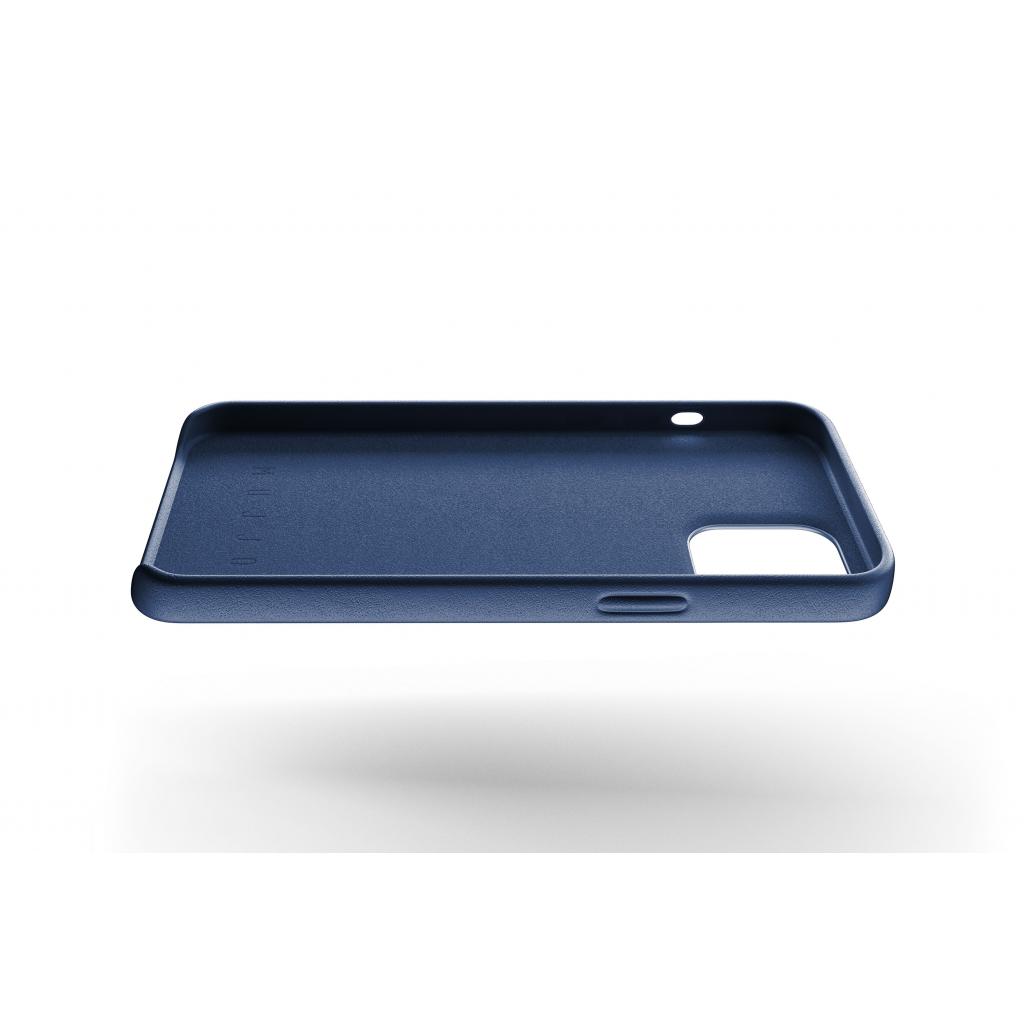 Чехол для мобильного телефона Mujjo iPhone 12 Pro Max Full Leather Wallet, Monaco Blue (MUJJO-CL-010-BL) изображение 9