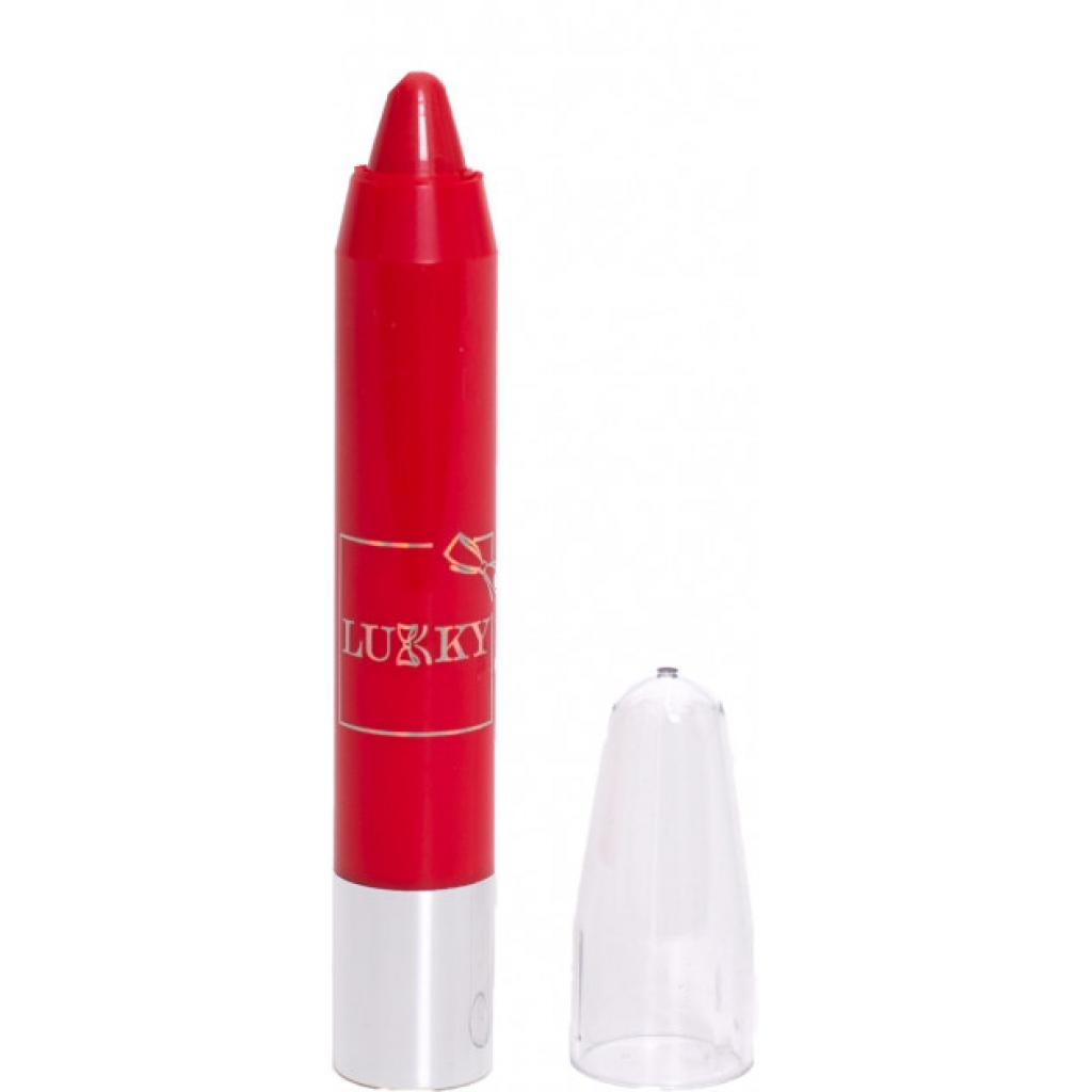 Детская косметика Lukky Помада-карандаш для губ выдвижная 3.5 м Красная (T16765)