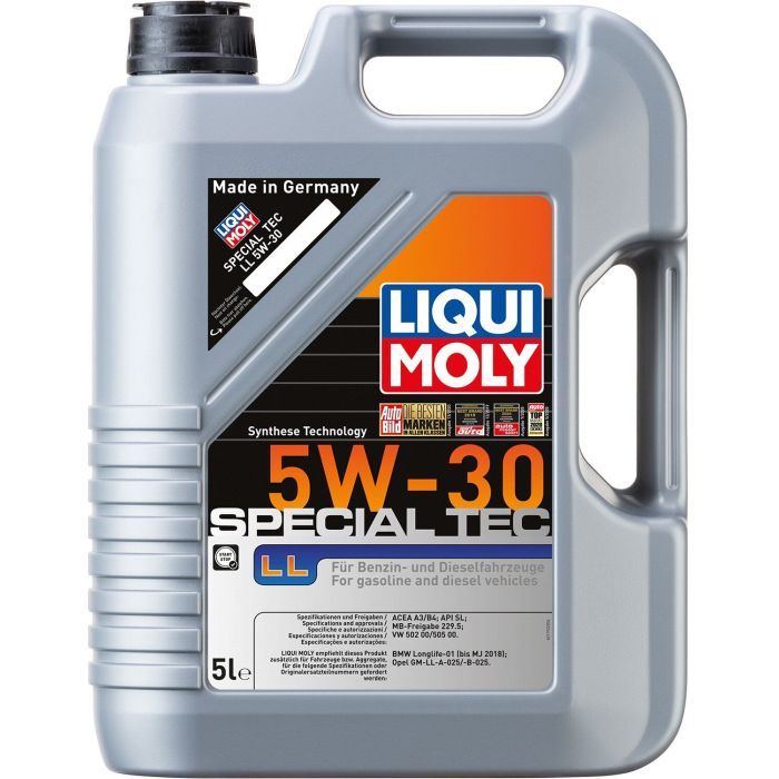 Моторное масло Liqui Moly Special Tec LL 5W-30 5л (LQ 8055)