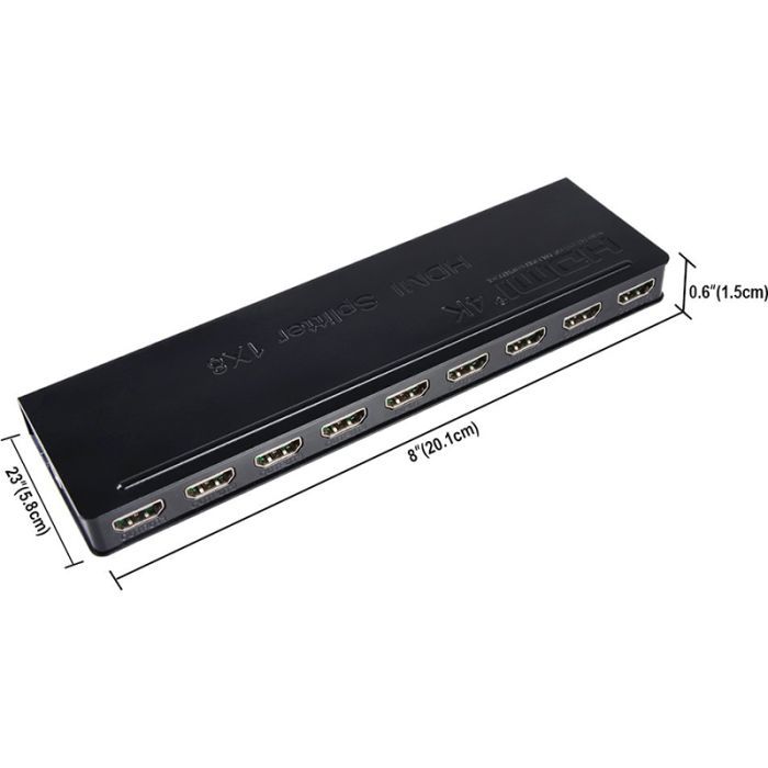 Разветвитель PowerPlant HDMI 1x8 V1.4 (CA911516) изображение 2