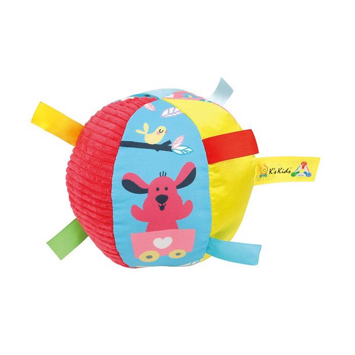 Погремушка K’S KIDS Мяч мягкий (KA10805-OB) изображение 2