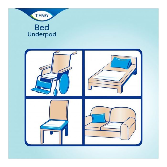 Пелюшки для малюків Tena Bed Plus 40x60 см 40 шт (7322540728859) зображення 5