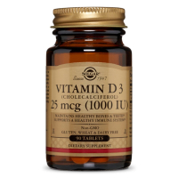 Photos - Vitamins & Minerals SOLGAR Вітамін  Вітамін D3, Холекальциферол, Cholecalciferol, 25 мкг, 1000 