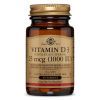 Вітамін Solgar Вітамін D3, Холекальциферол, Cholecalciferol, 25 мкг, 1000 М (SOL03310)