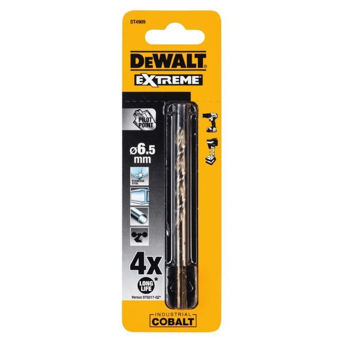 Сверло DeWALT EXTREME INDUSTRIAL COBALT HSS-CO, 13 х 151 х 98 мм (DT4917) изображение 2