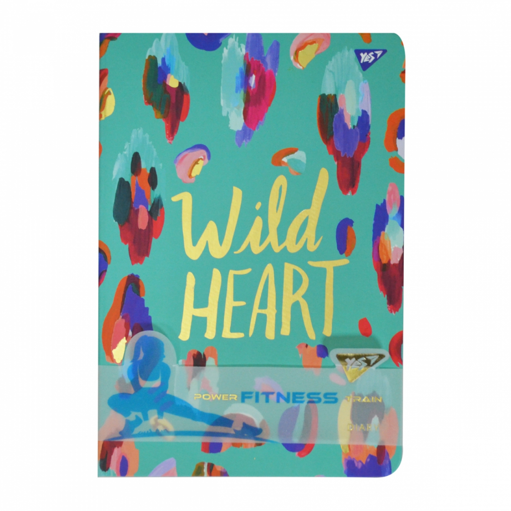 Блокнот Yes мотиватор "Wild Heart" серії "Fitness" 140х210мм, 96л (151581) зображення 7