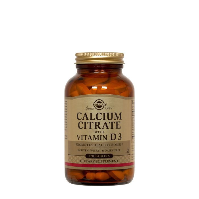 Витаминно-минеральный комплекс Solgar Цитрат Кальція + Вітамін D3, Calcium Citrate with Vitamin D (SOL00431)