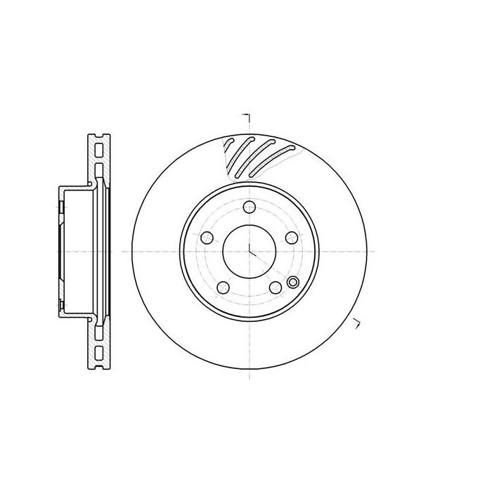 Гальмівний диск REMSA 61184.10
