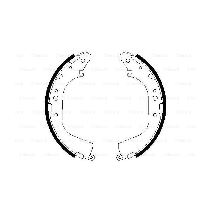 Гальмівні колодки Bosch 0 986 487 354
