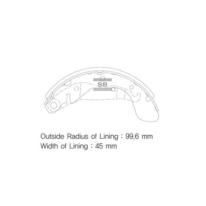 Тормозные колодки HI-Q SA055-NEW