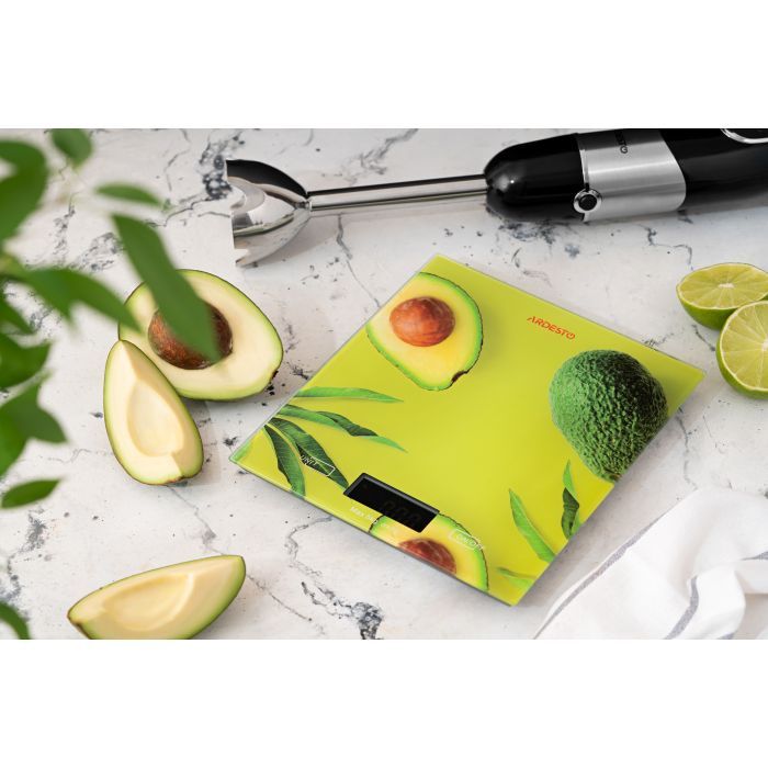 Весы кухонные Ardesto SCK-893AVOCADO изображение 4