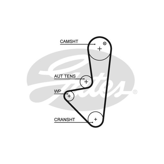 Ремень ГРМ Gates 5574XS
