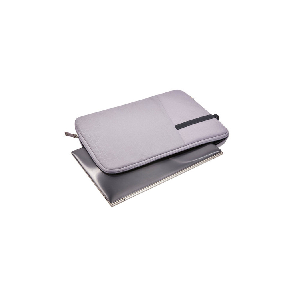 Чехол для ноутбука Case Logic 14" Ibira Sleeve IBRS-214 Minimal Gray (3204395) изображение 4