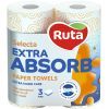 Бумажные полотенца Ruta Selecta 3 слоя 2 шт. (4820023744516)