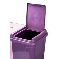 Корзина для белья Violet House 0043 Prune 45+45 л (0043 PRUNE с/к 45+45 л) изображение 2