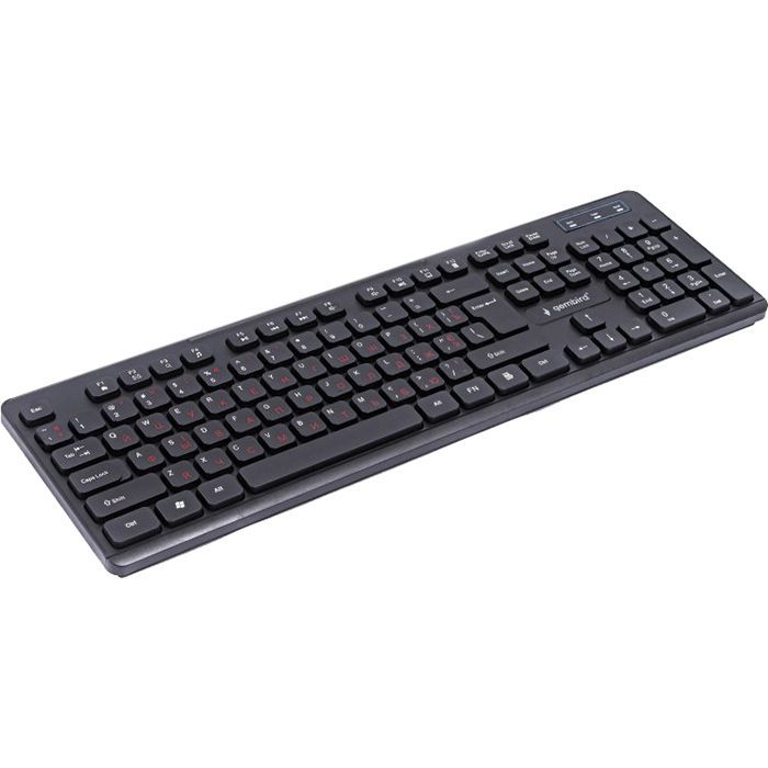 Клавиатура Gembird KB-MCH-04-UA USB Black (KB-MCH-04-UA) изображение 2