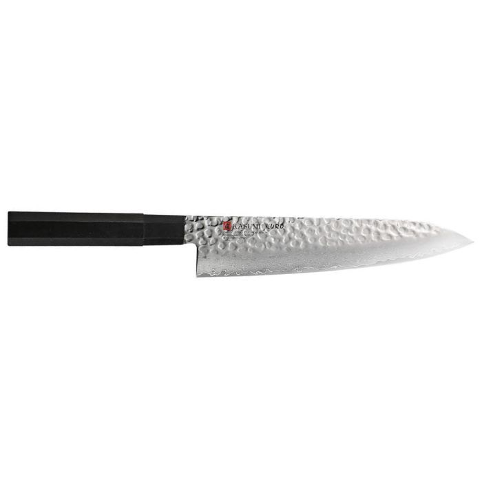 Кухонний ніж Kasumi Kuro Damascus Chef 210 mm (K-37021) > ціни в Києві та Україні Кухонний ніж Kasumi Kuro Damascus Chef 210 mm (K-37021)