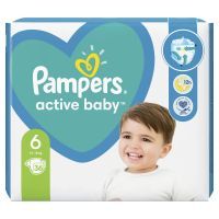 Подгузники Pampers Active Baby Giant Размер 6 (13-18 кг) 36 шт (8001090950338) изображение 2