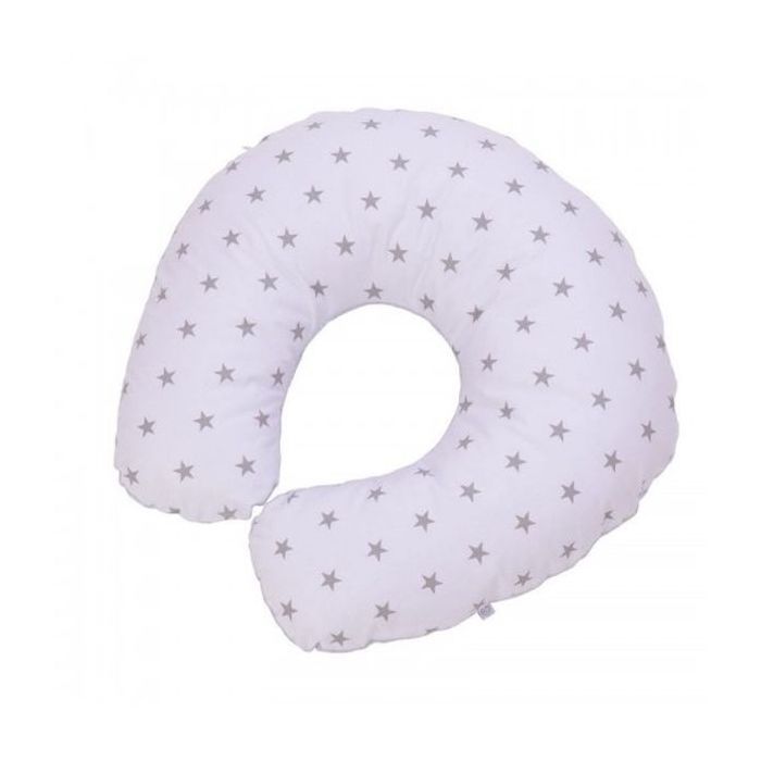 Подушка Верес для кормления "Comfort Velour stars grey" 150*57 (302.02.3)