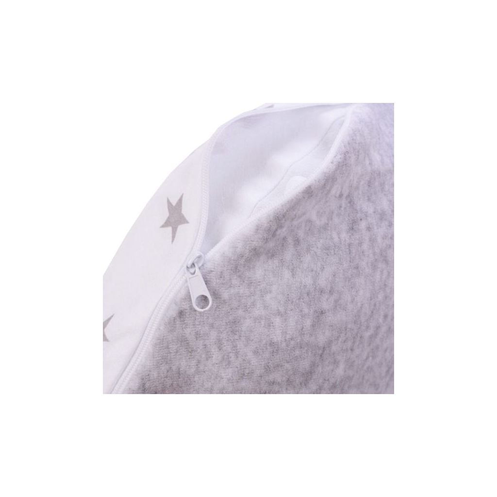 Подушка Верес для кормления "Comfort Velour stars grey" 150*57 (302.02.3) изображение 4