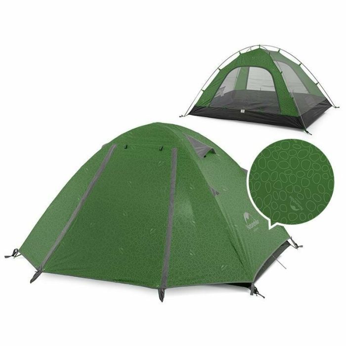 Намет Naturehike P-Series NH18Z033-P 210T/65D Dark Green (6927595762639) зображення 2