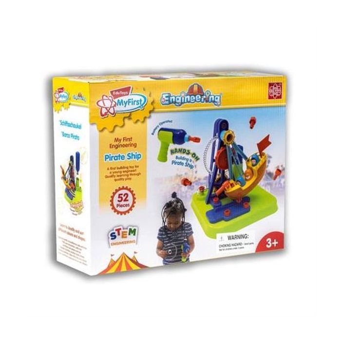 Конструктор EDU-Toys Пиратский корабль с инструментами (JS026) изображение 5