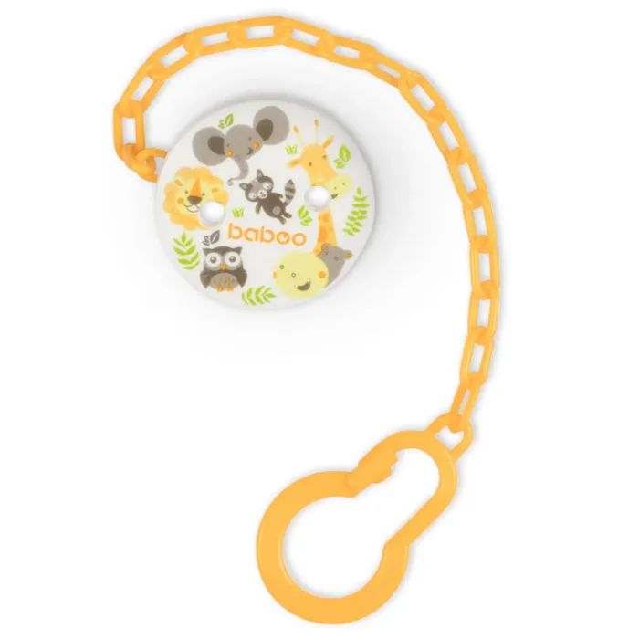 Клипса для пустышек Baboo Safari 0+ мес (7-307)