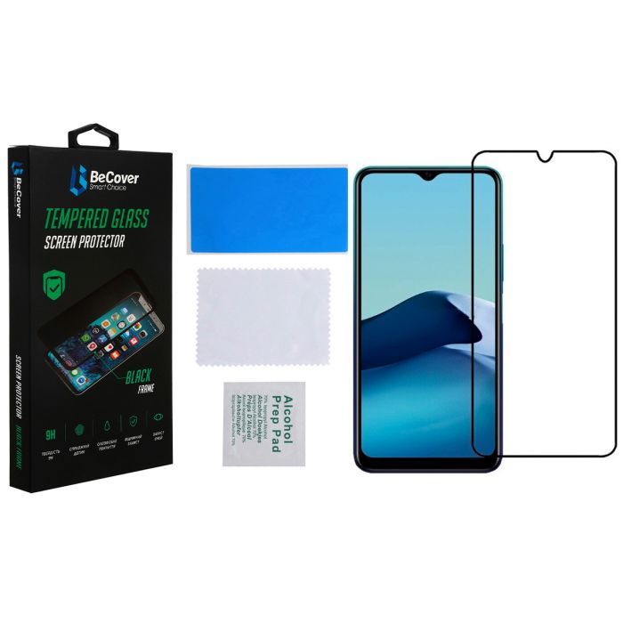 Скло захисне BeCover Vivo Y11s Black (707312) зображення 2