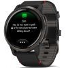 Смарт-часы Garmin Venu 2, GPS, Wi-Fi, Black + Slate, Leather, GPS (010-02430-21) изображение 2