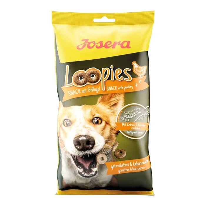 Лакомство для собак Josera LOOPIES MIT LAMM 150 г (4032254746997)