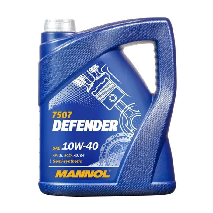 Моторное масло Mannol DEFENDER 5л 10W-40 (MN7507-5)