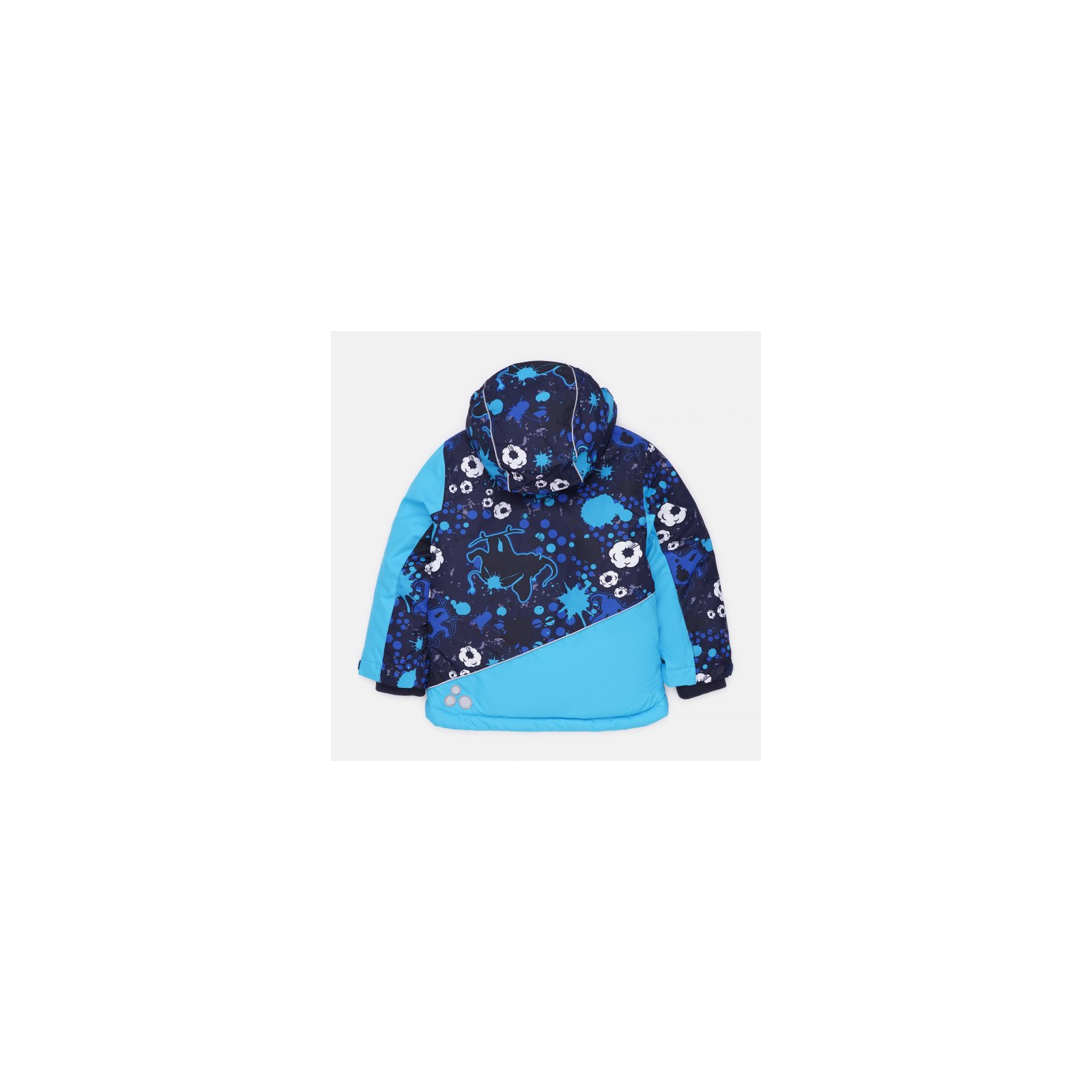Куртка Huppa ALEX 1 17800130 темно-синій з принтом/світло-синій 140 (4741468986135) зображення 2