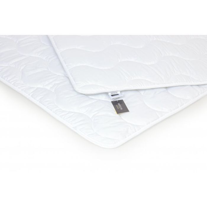 Ковдра MirSon вовняна №1639 Eco Light White 155х215 (2200002653138) зображення 3