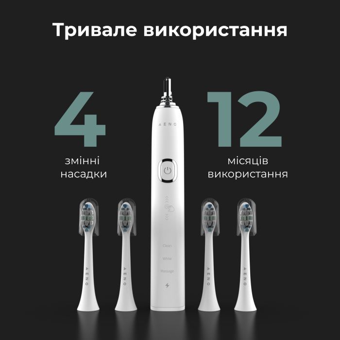 Електрична зубна щітка AENO DB3 (ADB0003) зображення 10