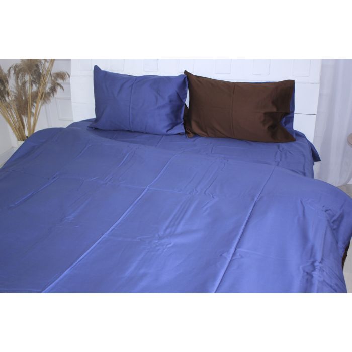 Постельное белье MirSon King Size Сатин Premium 0211+4052 Azure 220х240 (2200001169623) изображение 3