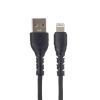 Дата кабель USB 2.0 AM to Lightning 1.0m 3A black Proda (PD-B47i-BK)