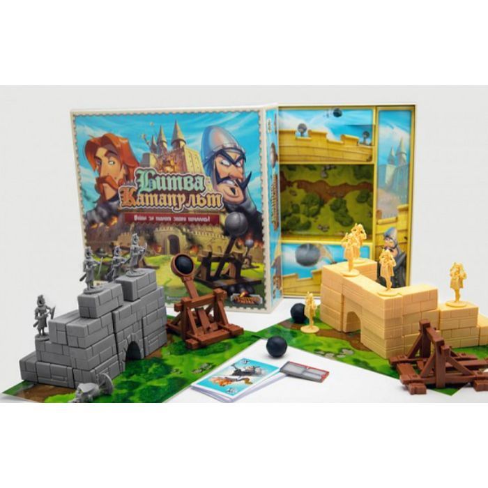 Настольная игра Fun Games Shop Битва Катапульт (Catapult Feud), украинский (FGS40) изображение 2