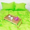 Постільна білизна MirSon SatinStripe 30-0016LightGreen 200х220 Євро (2200005253670) зображення 5
