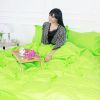 Постільна білизна MirSon SatinStripe 30-0016LightGreen 200х220 Євро (2200005253670) зображення 7