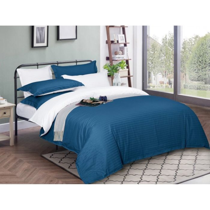 Постільна білизна MirSon SatinStripe 30-0019 + 30-0001Fatima 110х140 Дитячий (2200005247372)