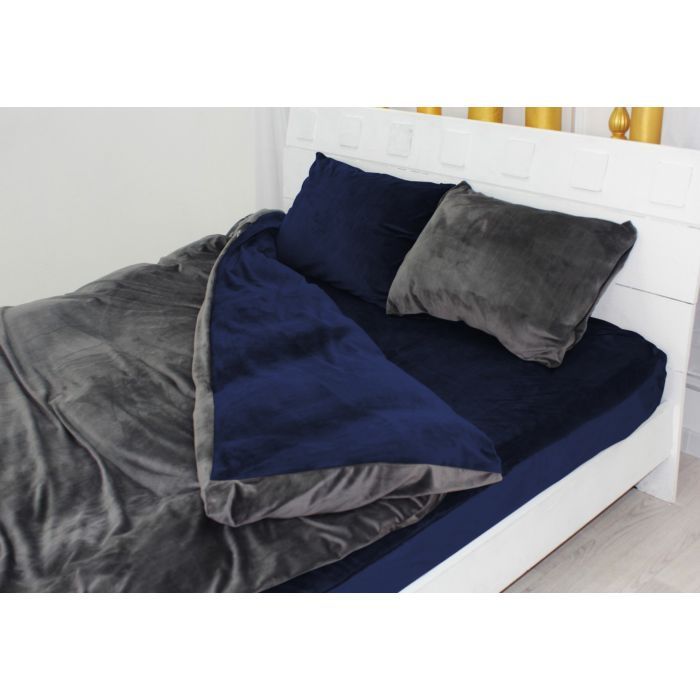 Постільна білизна MirSon Велюр Winter Frost 28-0005 + 28-0006 Tagetes Velvet 110х140 (2200004007793) зображення 3
