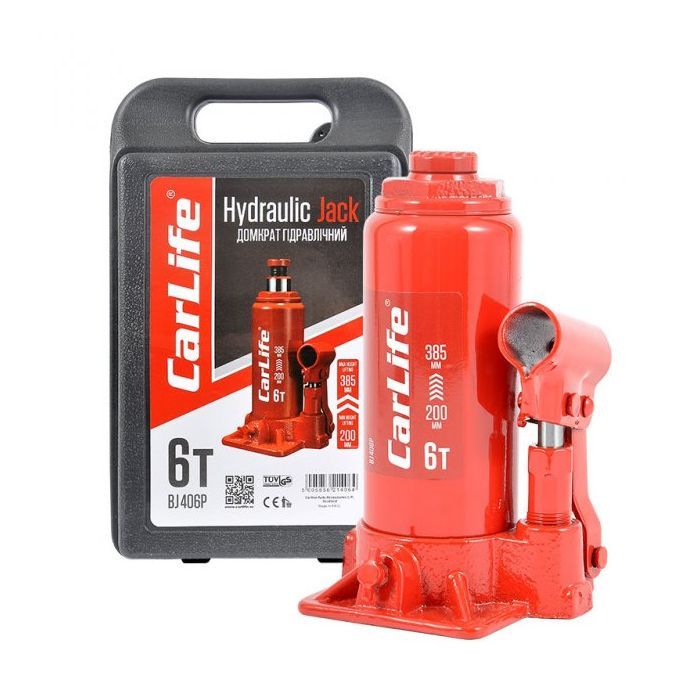 Домкрат CarLife 6т 200-385мм (BJ406P) изображение 5
