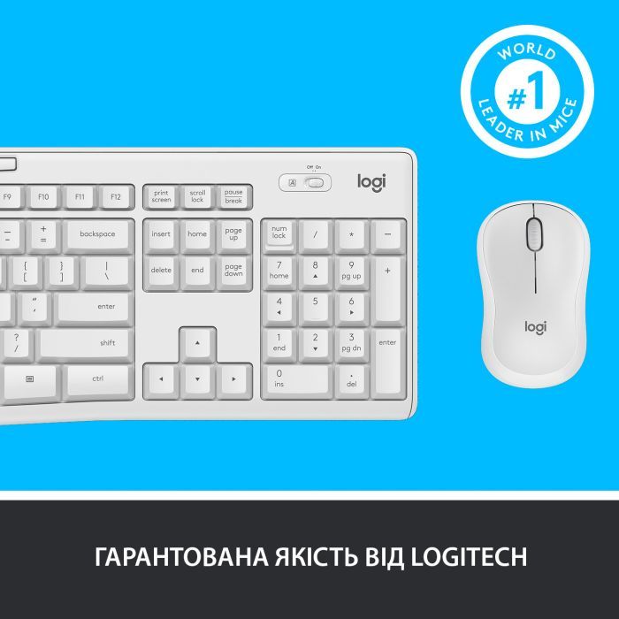 Комплект Logitech MK295 Silent UA Graphite (920-009800) изображение 8