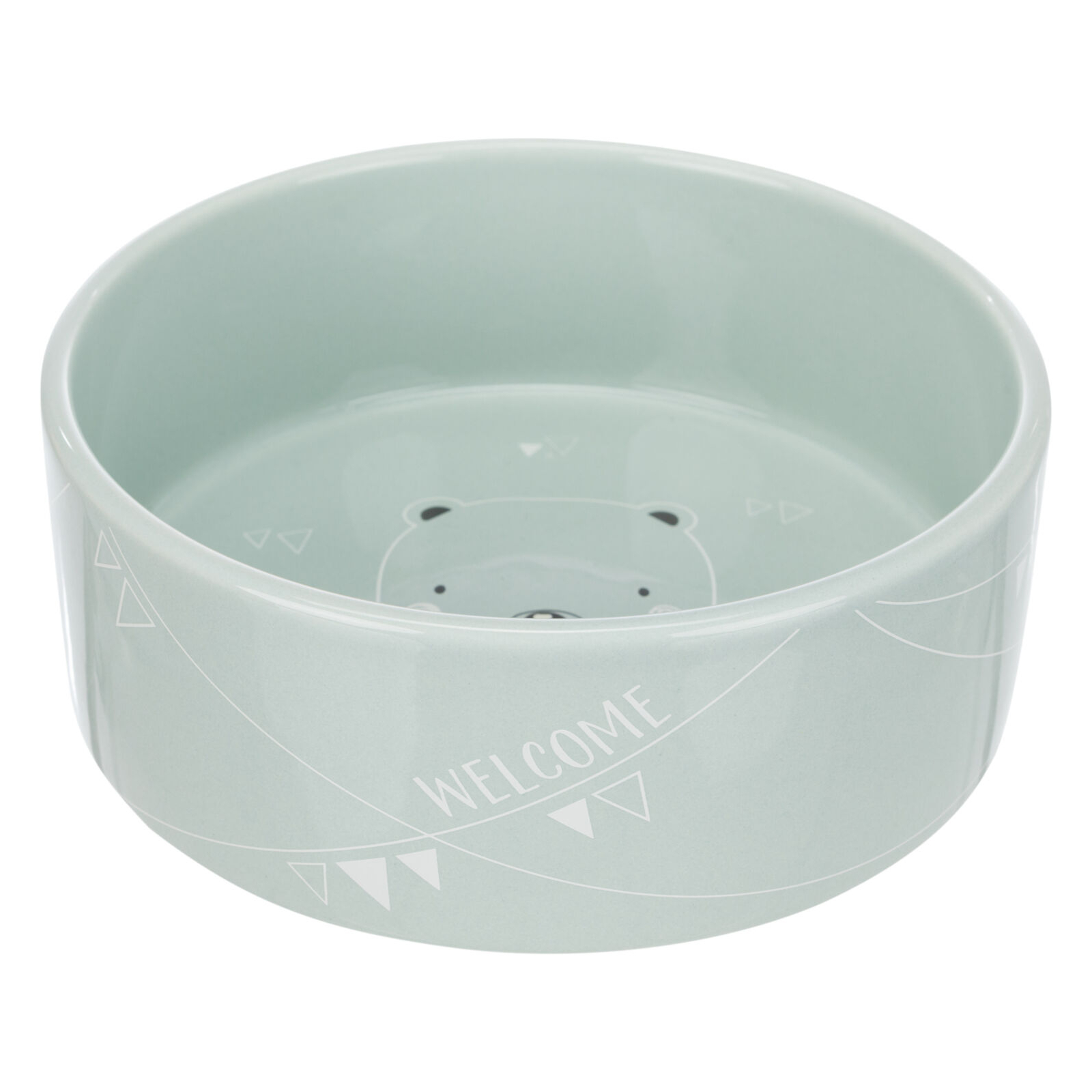 Посуда для собак Trixie Керамическая миска «Junior» 800 мл/16 см (цвета в ассортименте) (4011905251271) изображение 2