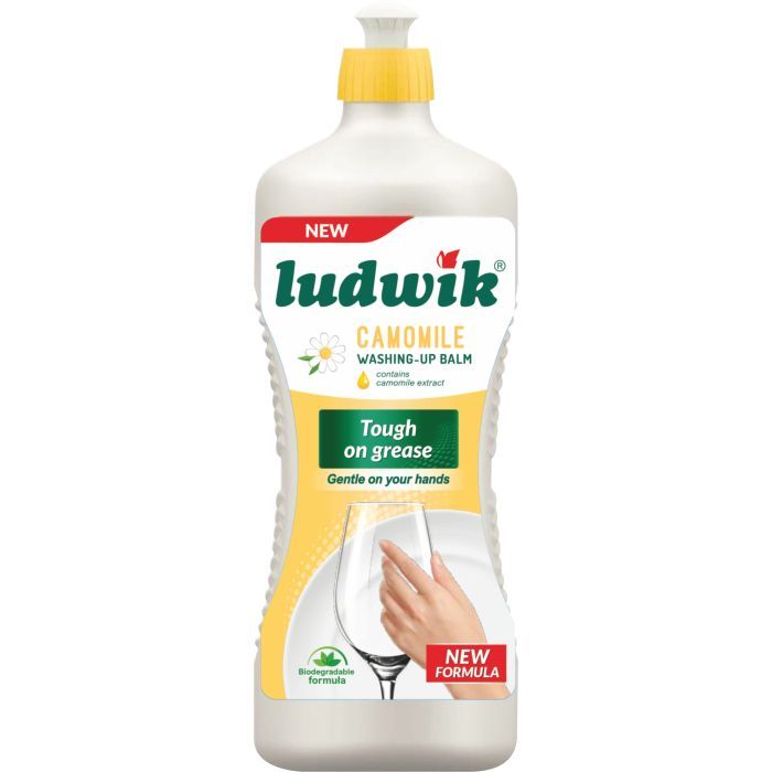 Средство для ручного мытья посуды Ludwik с экстрактом ромашки 450 г (5900498029017)