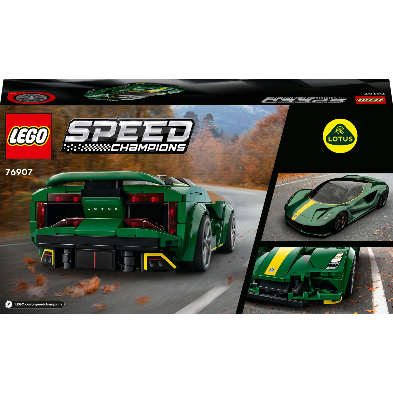 Конструктор LEGO Speed Champions Lotus Evija 247 деталей (76907) изображение 10