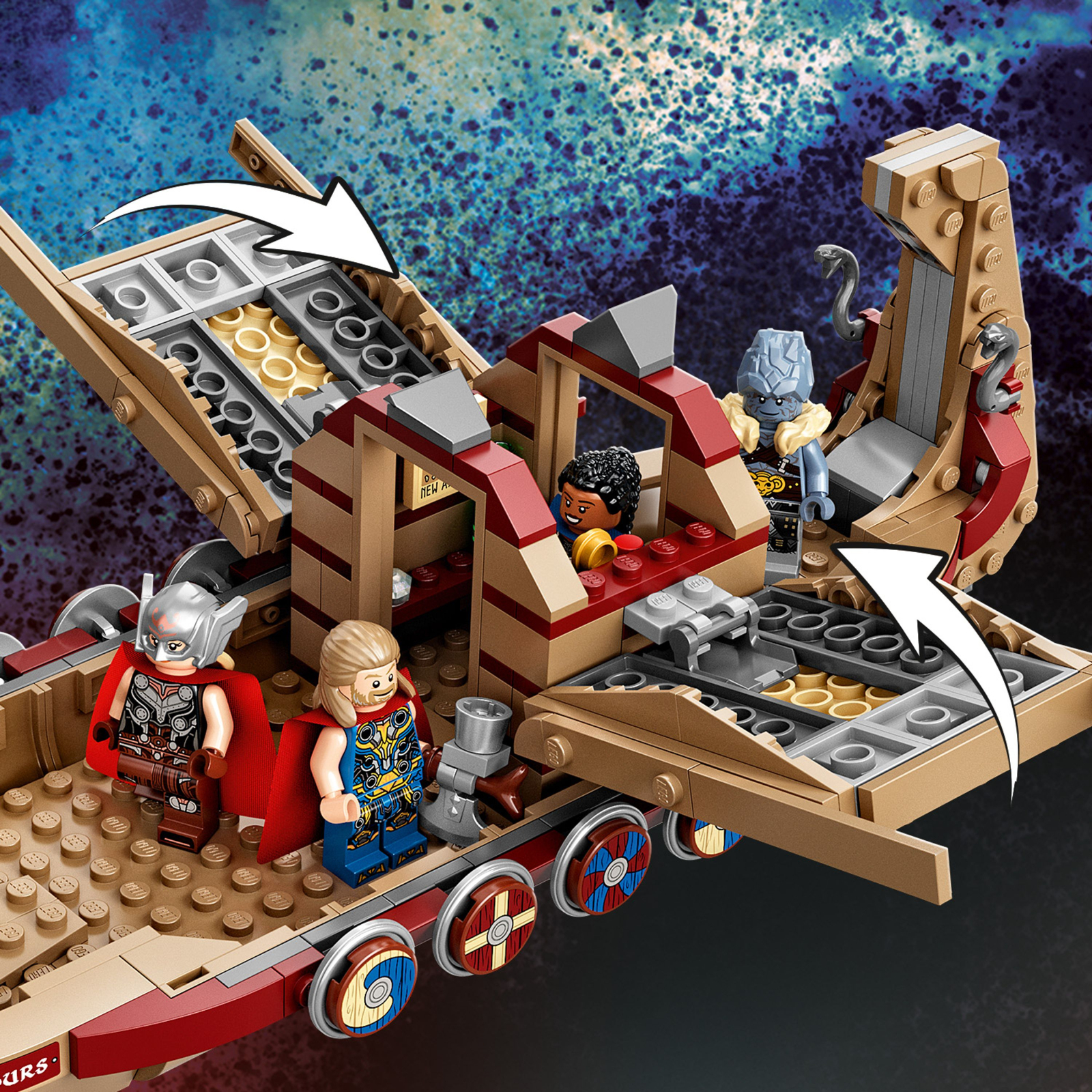 Конструктор LEGO Super Heroes Козья лодка 564 детали (76208) изображение 5