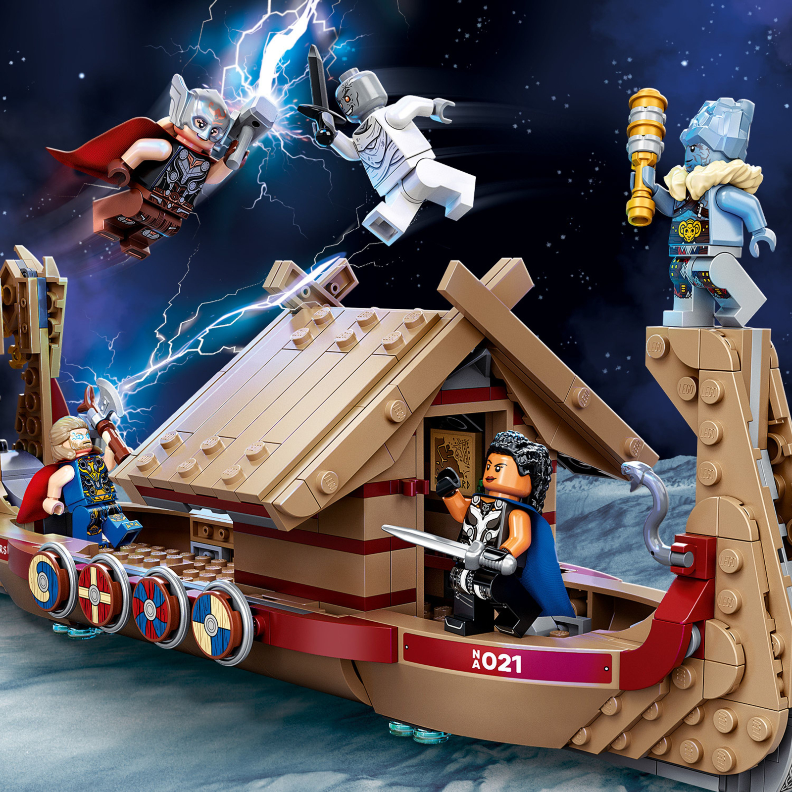 Конструктор LEGO Super Heroes Козья лодка 564 детали (76208) изображение 6