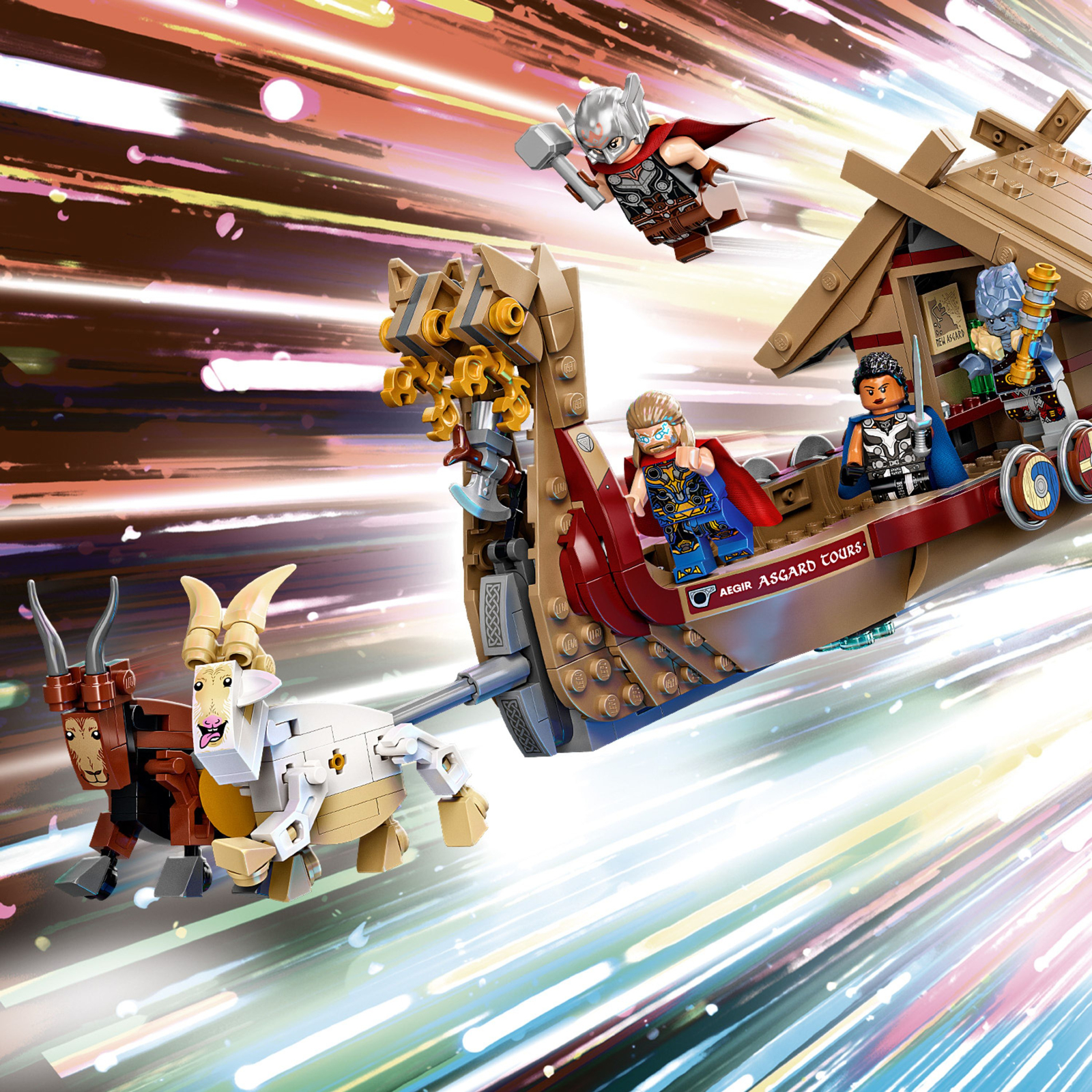 Конструктор LEGO Super Heroes Козья лодка 564 детали (76208) изображение 7