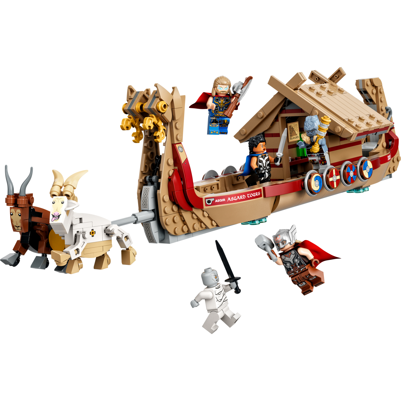 Конструктор LEGO Super Heroes Козья лодка 564 детали (76208) изображение 8
